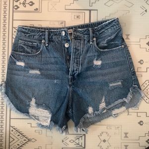 Good American high waisted jean shorts-size 4/27